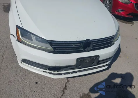 2017 Volkswagen Jetta 1.4T S z USA, uszkodzony, nr VIN 3VW2B7AJ8HM386000